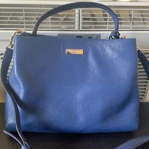 Kate Spade Blue Satchel Bag
